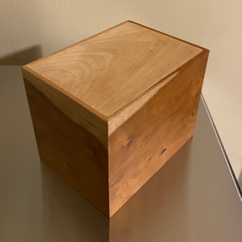 Cherry and Maple Recipe Box
